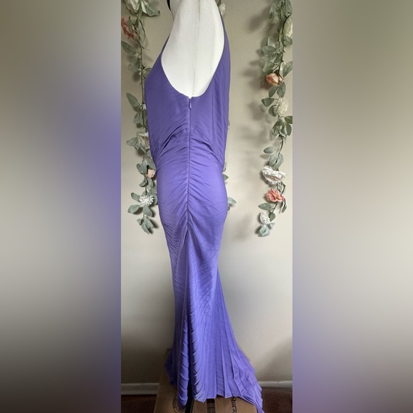 A.L.C. Delfina Pleated One Shoulder Gown - Picture 10 of 12